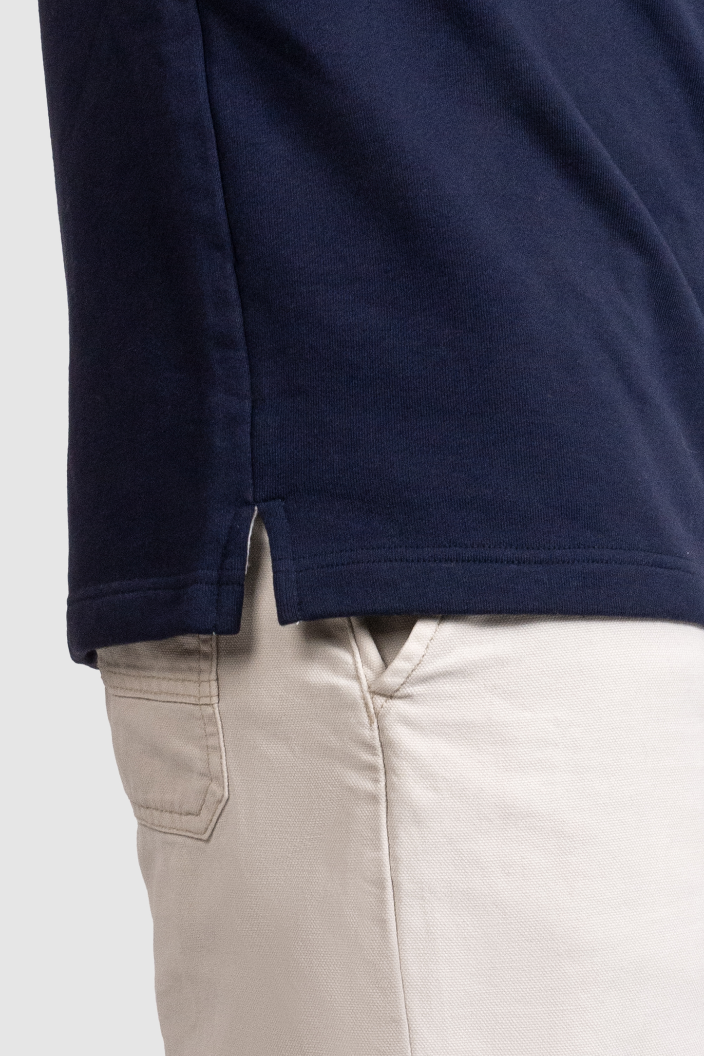 Quarter Zip Navy - unisex style.