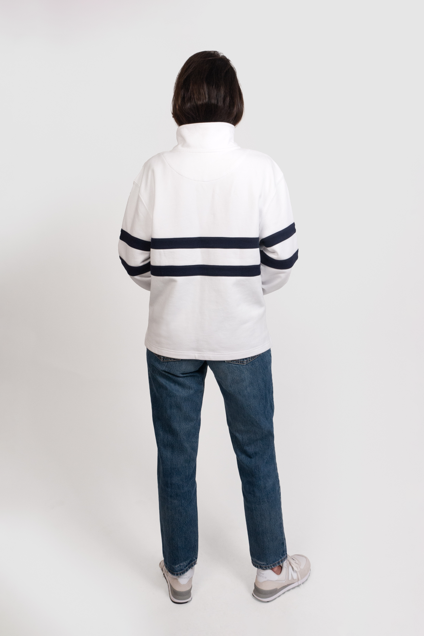 NEW Quarter Zip White - Unisex style